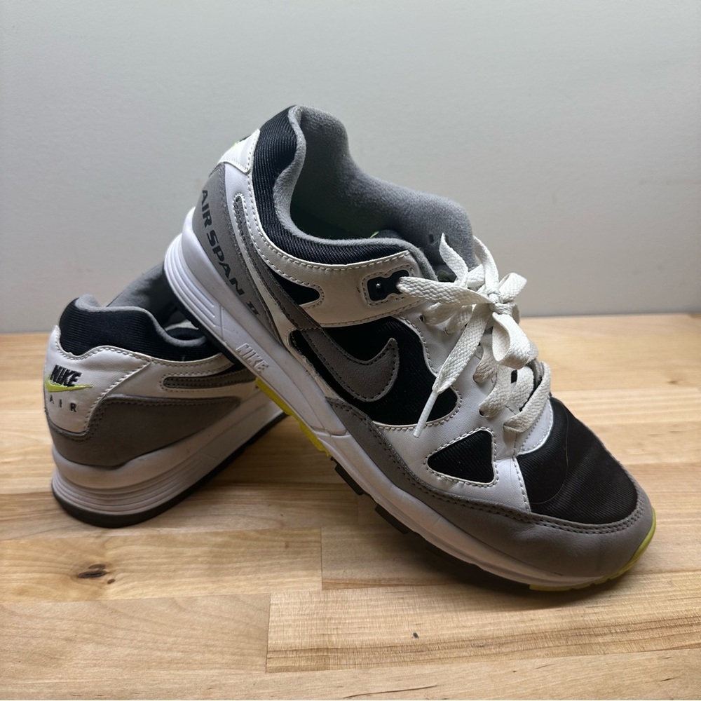 Women’s Nike Air Span II - White & Grey - Size 7
